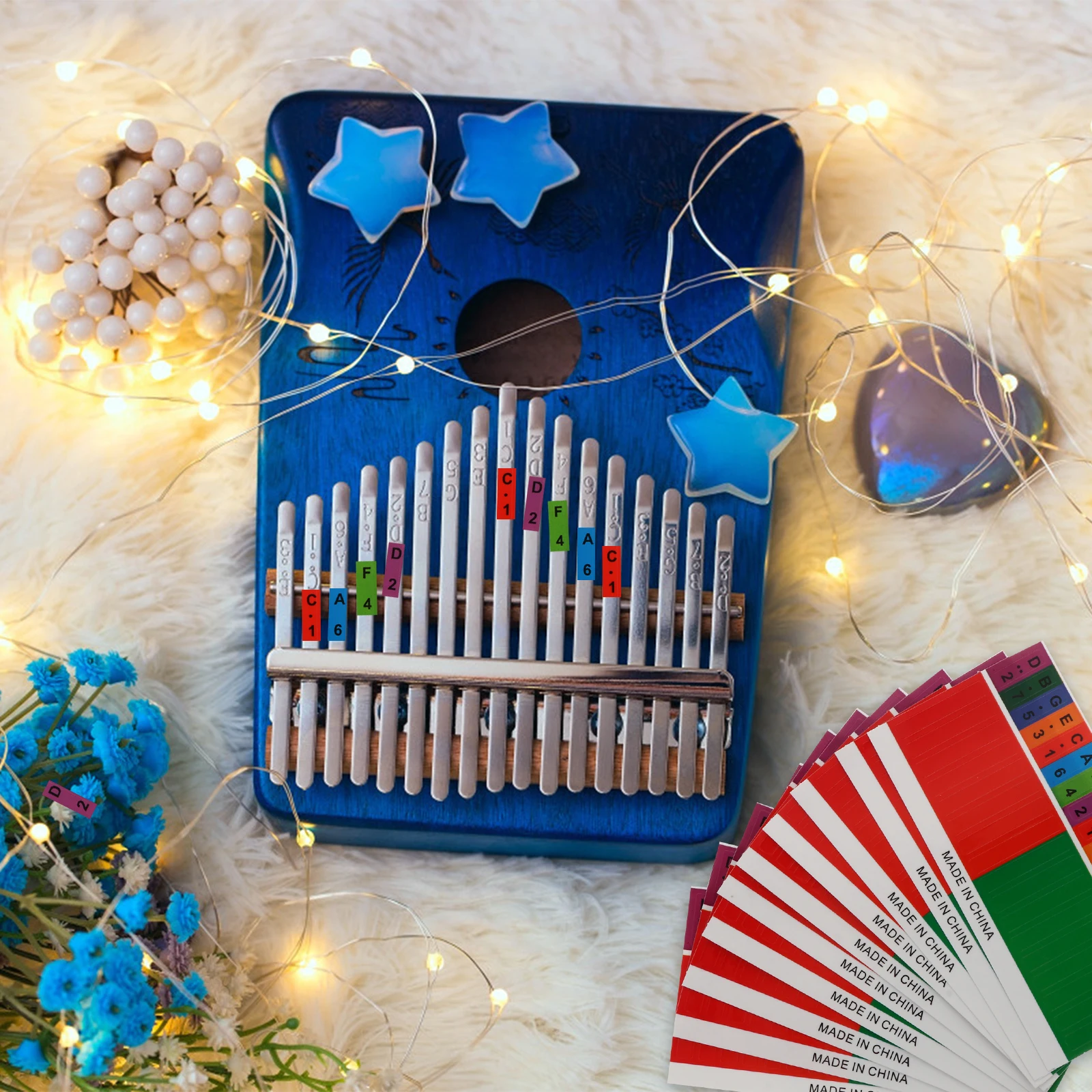 10 Pcs Thumb Piano Scale Decals Finger Sticker Small Instrument Note Kalimba Pp Stickers
10 Pcs Thumb Piano Scale Decals Finger Sticker Small Instrument Note Kalimba Pp Stickers