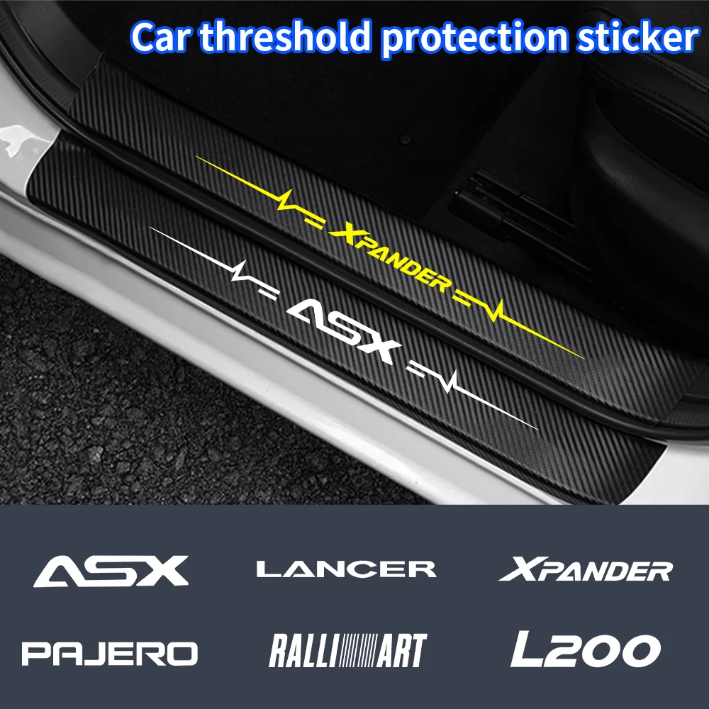 Car Sticker Trunk Door Sill Protect Anti-scratch Threshold Decals For Mitsubishi XPANDER ASX L200 LANCER RALLIART TRITON ECLIPSE
Car Sticker Trunk Door Sill Protect Anti-scratch Threshold Decals For Mitsubishi XPANDER ASX L200 LANCER RALLIART TRITON ECLIPSE
