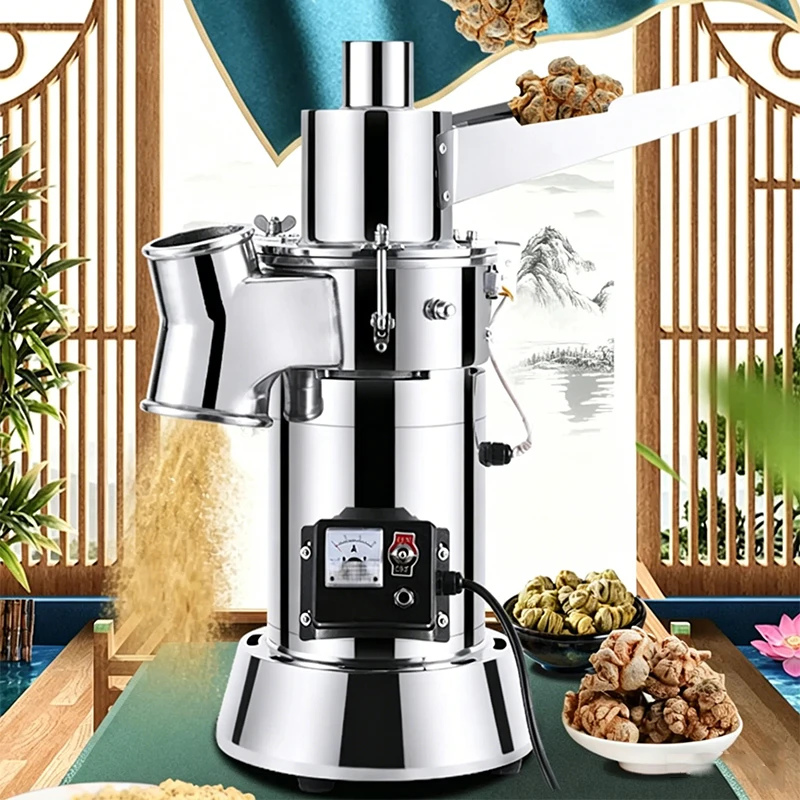 FL-32-6 Hammer Mill for Fine Grinding of Grains and Wheat, 3KW Chinese Herbal Medicine Grinder, Digital Ammeter
FL-32-6 Hammer Mill for Fine Grinding of Grains and Wheat, 3KW Chinese Herbal Medicine Grinder, Digital Ammeter