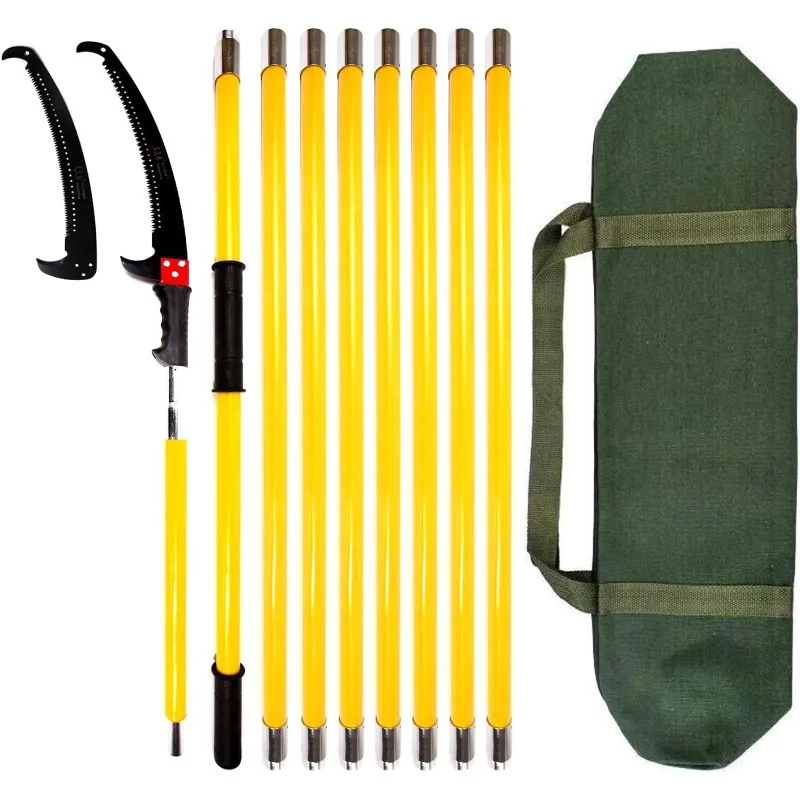 30 Feet Tree Pole Pruner, Durable Tree Trimmers Handle, Manual Branches Trimmer for Garden Tools Loppers Hand Pole Saws
30 Feet Tree Pole Pruner, Durable Tree Trimmers Handle, Manual Branches Trimmer for Garden Tools Loppers Hand Pole Saws