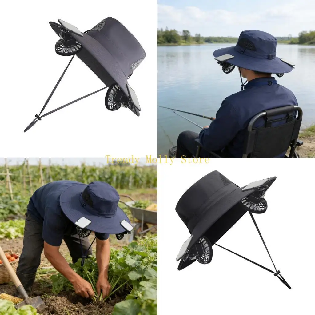 N5KB Long Permanent Battery Life Solar Accused Detachable Fan Hat Providing Strong Air For Hot Weather
N5KB Long Permanent Battery Life Solar Accused Detachable Fan Hat Providing Strong Air For Hot Weather