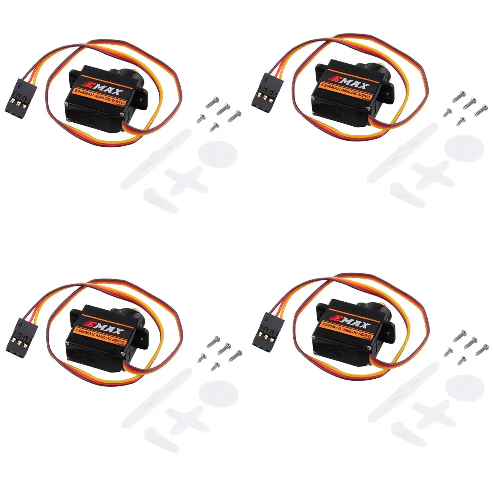 Emax 9g Servo ES08MA II Aircraft Fixed Wing ES08MA Metal Gear Simulation Mini Robot Servo for RC Car Axial SCX24 Aircraft Model
Emax 9g Servo ES08MA II Aircraft Fixed Wing ES08MA Metal Gear Simulation Mini Robot Servo for RC Car Axial SCX24 Aircraft Model