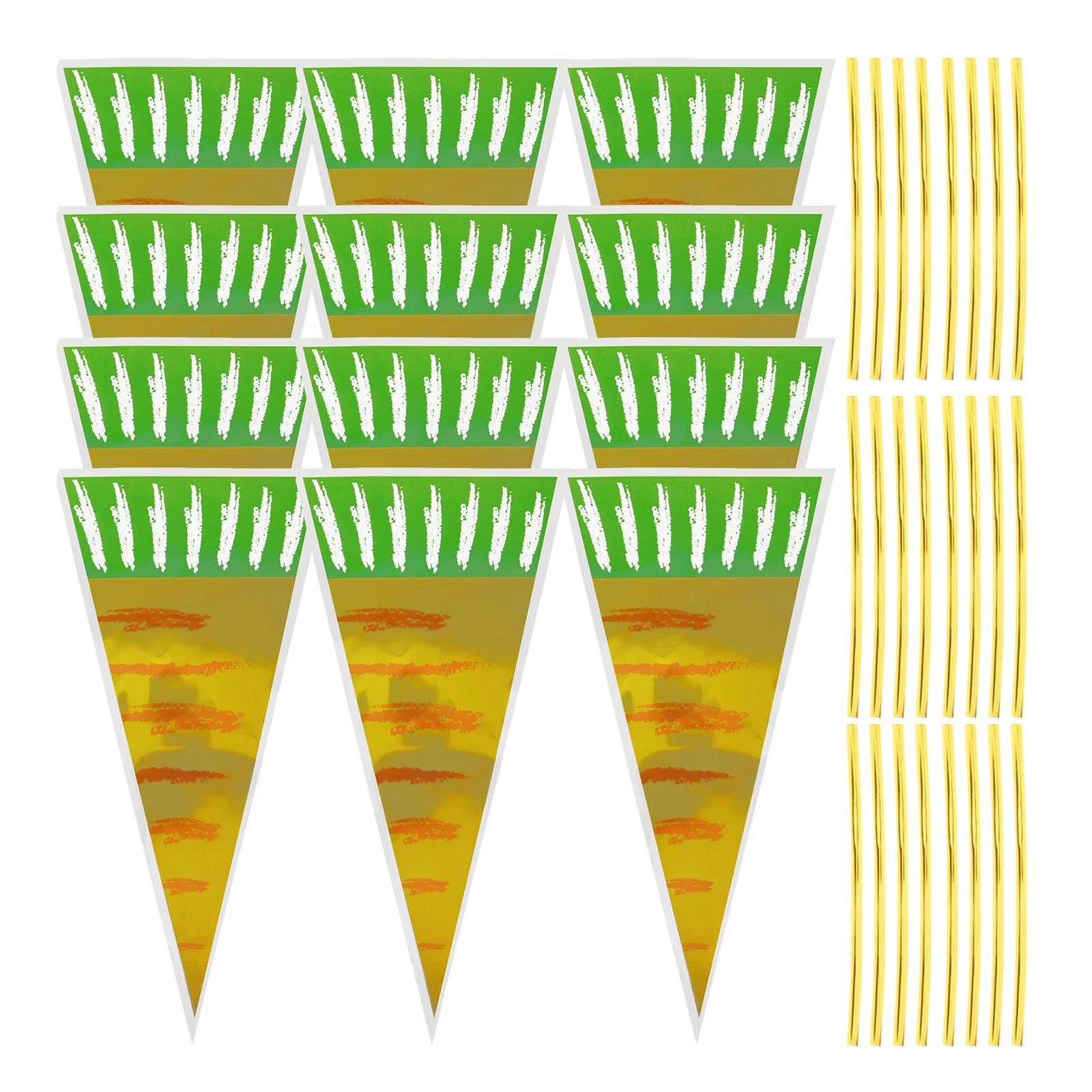 100 Pcs Popcorn Carrot Packaging Bag Gift Bags Clear Cello Plastic Food Wrapping
100 Pcs Popcorn Carrot Packaging Bag Gift Bags Clear Cello Plastic Food Wrapping