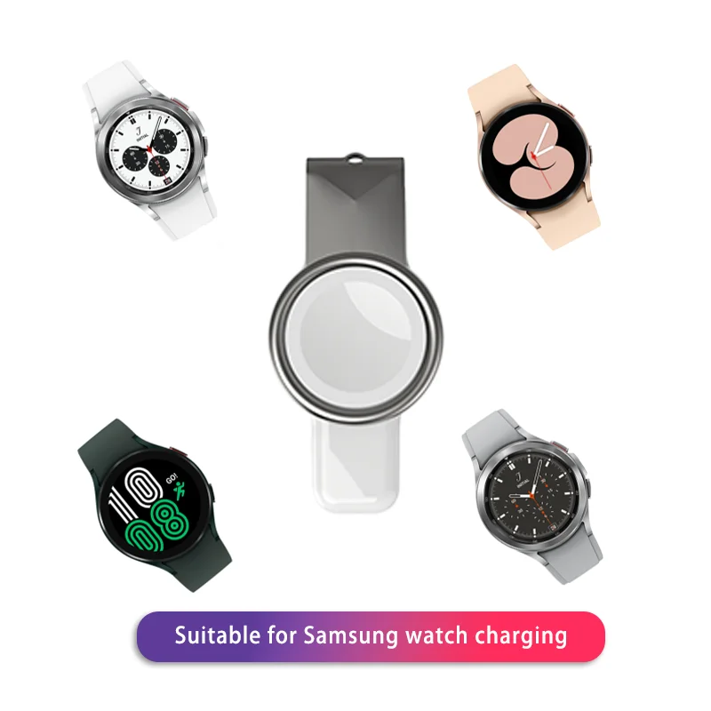 Беспроводное зарядное устройство для Galaxy Watch 4, зарядное устройство типа C, док-станция для быстрой зарядки для Samsung Galaxy Watch 5 Pro/4/3/Active 2
Беспроводное зарядное устройство для Galaxy Watch 4, зарядное устройство типа C, док-станция для быстрой зарядки для Samsung Galaxy Watch 5 Pro/4/3/Active 2