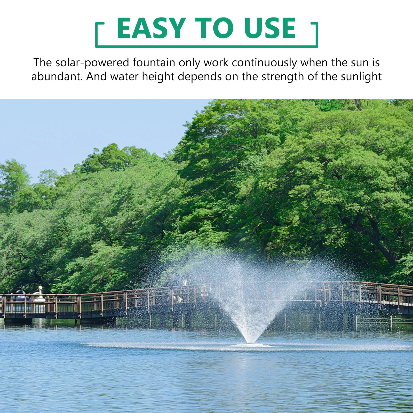 1Pcs Solar Powered Fountain Pump Square Floating Water Pump for Pool Pond Garden Fountain Birdbath Pool Oxygen Aeration
1Pcs Solar Powered Fountain Pump Square Floating Water Pump for Pool Pond Garden Fountain Birdbath Pool Oxygen Aeration