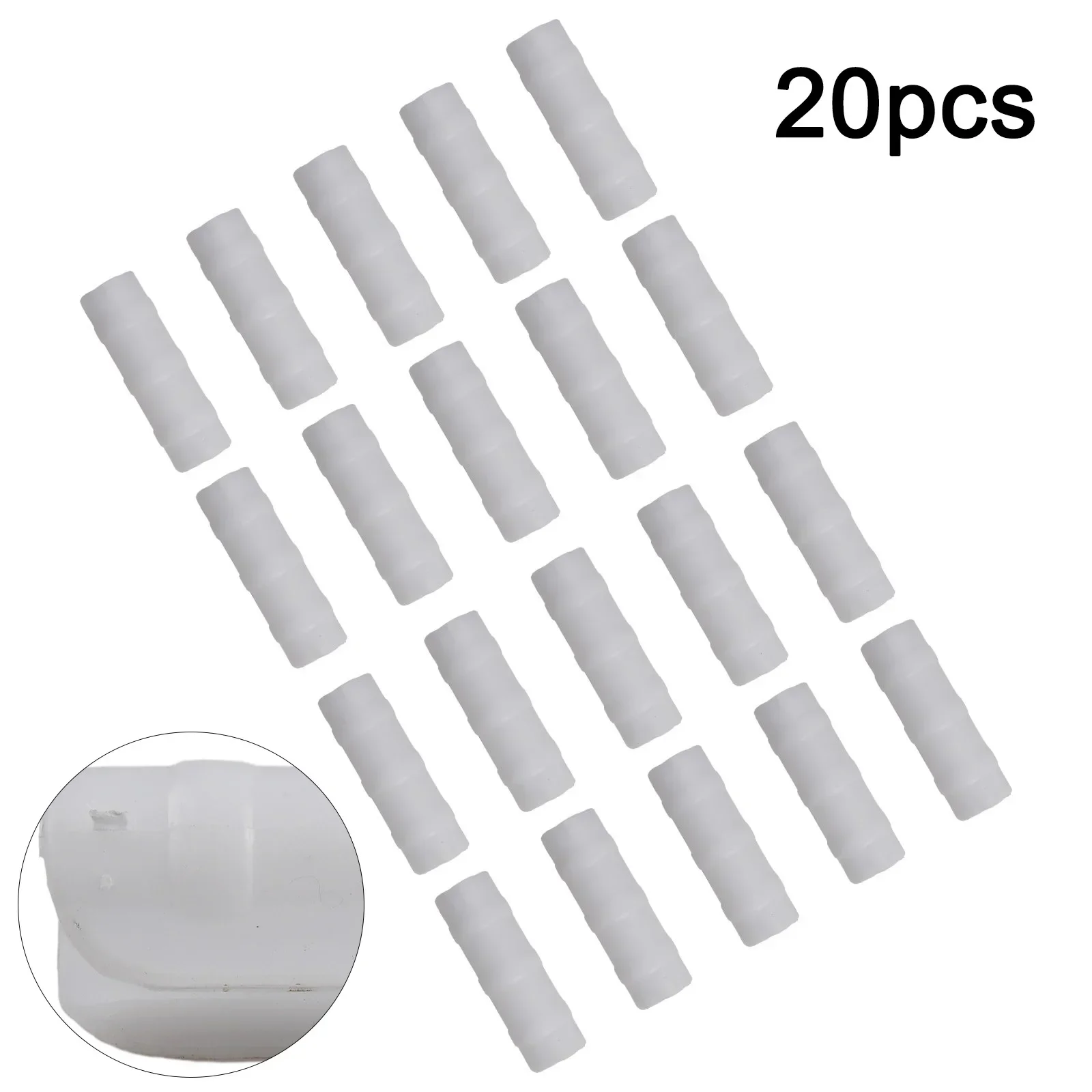White Pipe Clamps for Greenhouse Film Row Cover Netting ABS+PC Material Suitable for 19 33mm Pipe Diameter 20x Pack
White Pipe Clamps for Greenhouse Film Row Cover Netting ABS+PC Material Suitable for 19 33mm Pipe Diameter 20x Pack