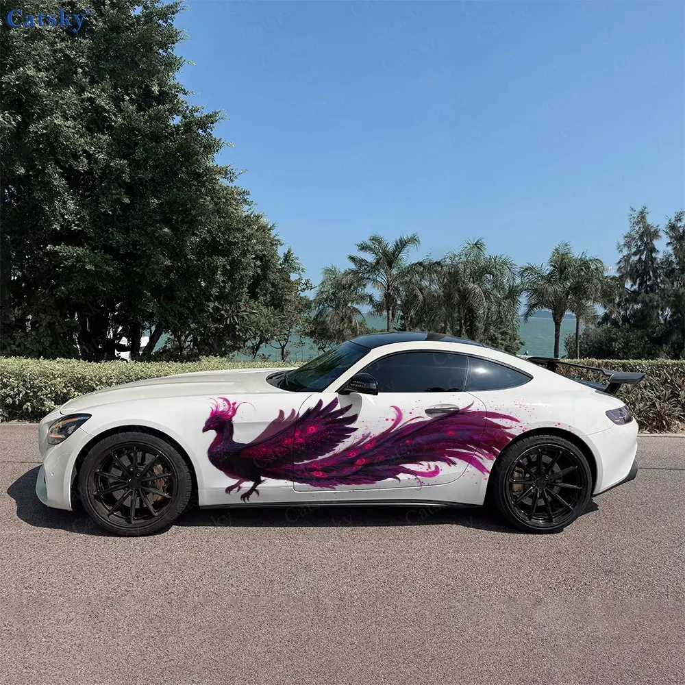 2pcs Amethyst Magic Raven Car Side Wraps, Self-Adhesive PVC Waterproof & Scratch-Resistant Stickers, Car Accessory Gift
2pcs Amethyst Magic Raven Car Side Wraps, Self-Adhesive PVC Waterproof & Scratch-Resistant Stickers, Car Accessory Gift