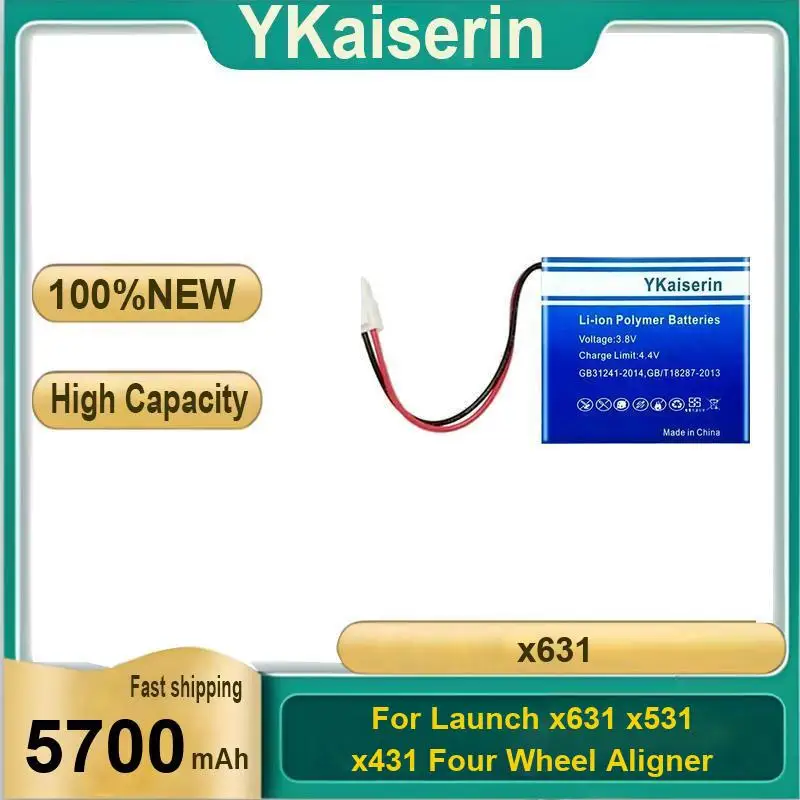 For Launch X631 X531 X431 Four Wheel Aligner - Alignment System Battery Rapid Charging 5700Mah Replaceable
For Launch X631 X531 X431 Four Wheel Aligner - Alignment System Battery Rapid Charging 5700Mah Replaceable