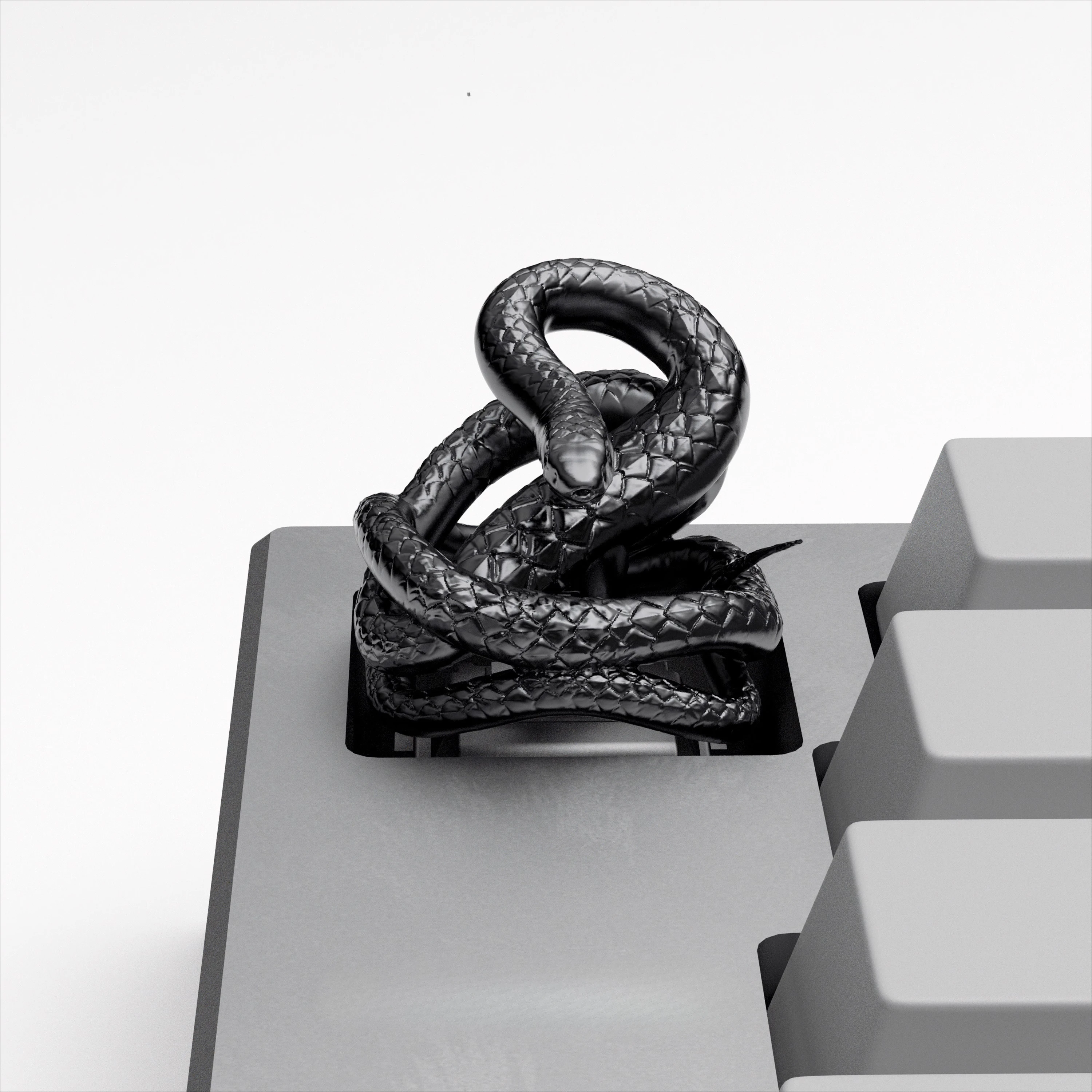 Original genuine sterling silver snake keycap snake New Year's gift custom personalized keycap art metal
Original genuine sterling silver snake keycap snake New Year's gift custom personalized keycap art metal