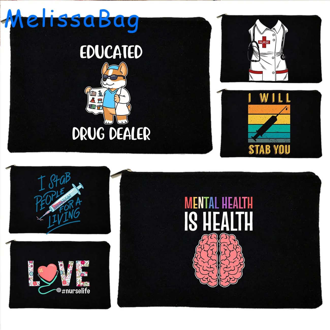 Funny Nurse Gifts BLOOD Medical Doctor Nursing Life Caring Anatomy Canvas Cosmetic Makeup Toilet Bags Pencil Case Zipper Pouch
Funny Nurse Gifts BLOOD Medical Doctor Nursing Life Caring Anatomy Canvas Cosmetic Makeup Toilet Bags Pencil Case Zipper Pouch