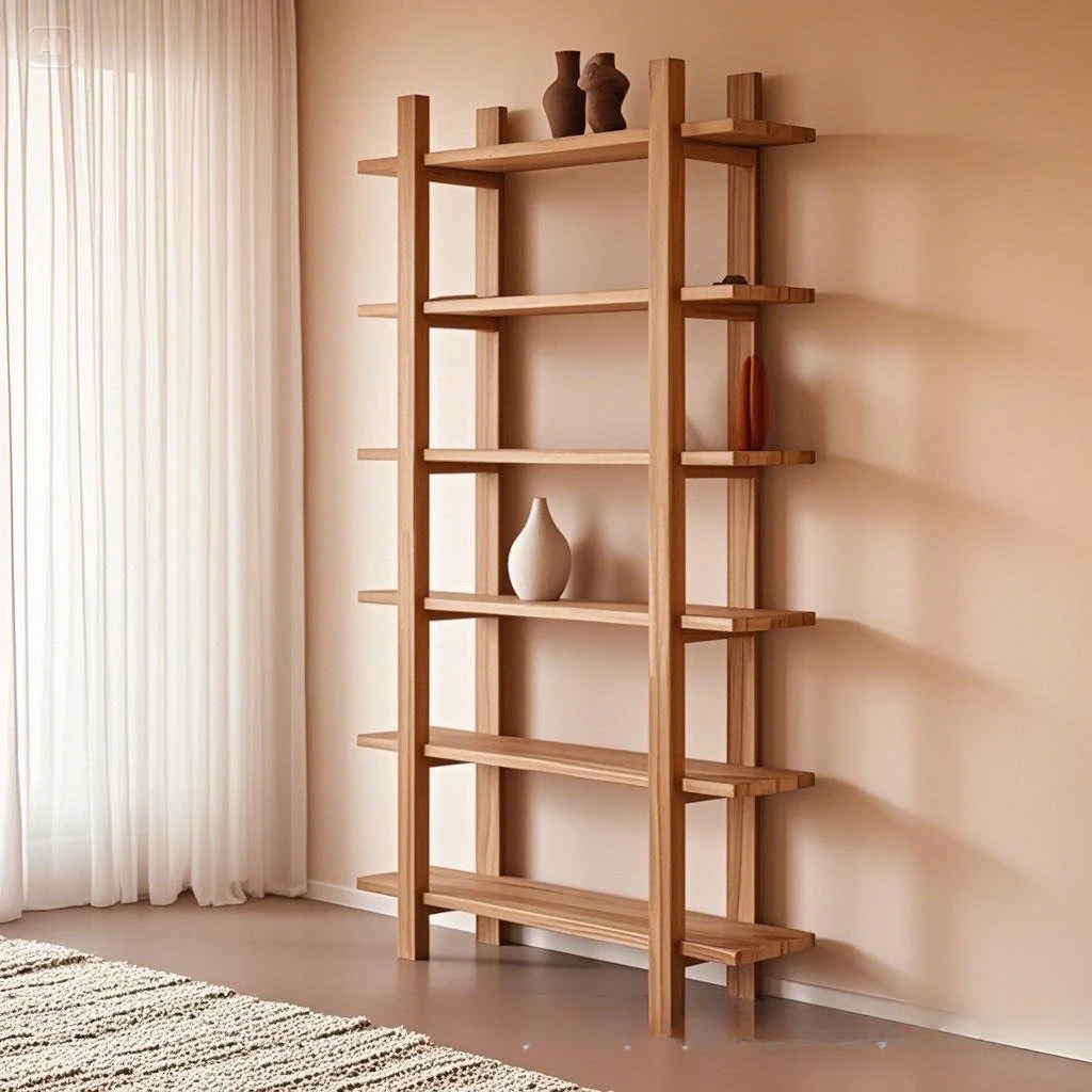 Ash wood bookshelf Bookcase Multi-layer display shelf Bogu shelf Simple modern solid wood combination l
Ash wood bookshelf Bookcase Multi-layer display shelf Bogu shelf Simple modern solid wood combination l