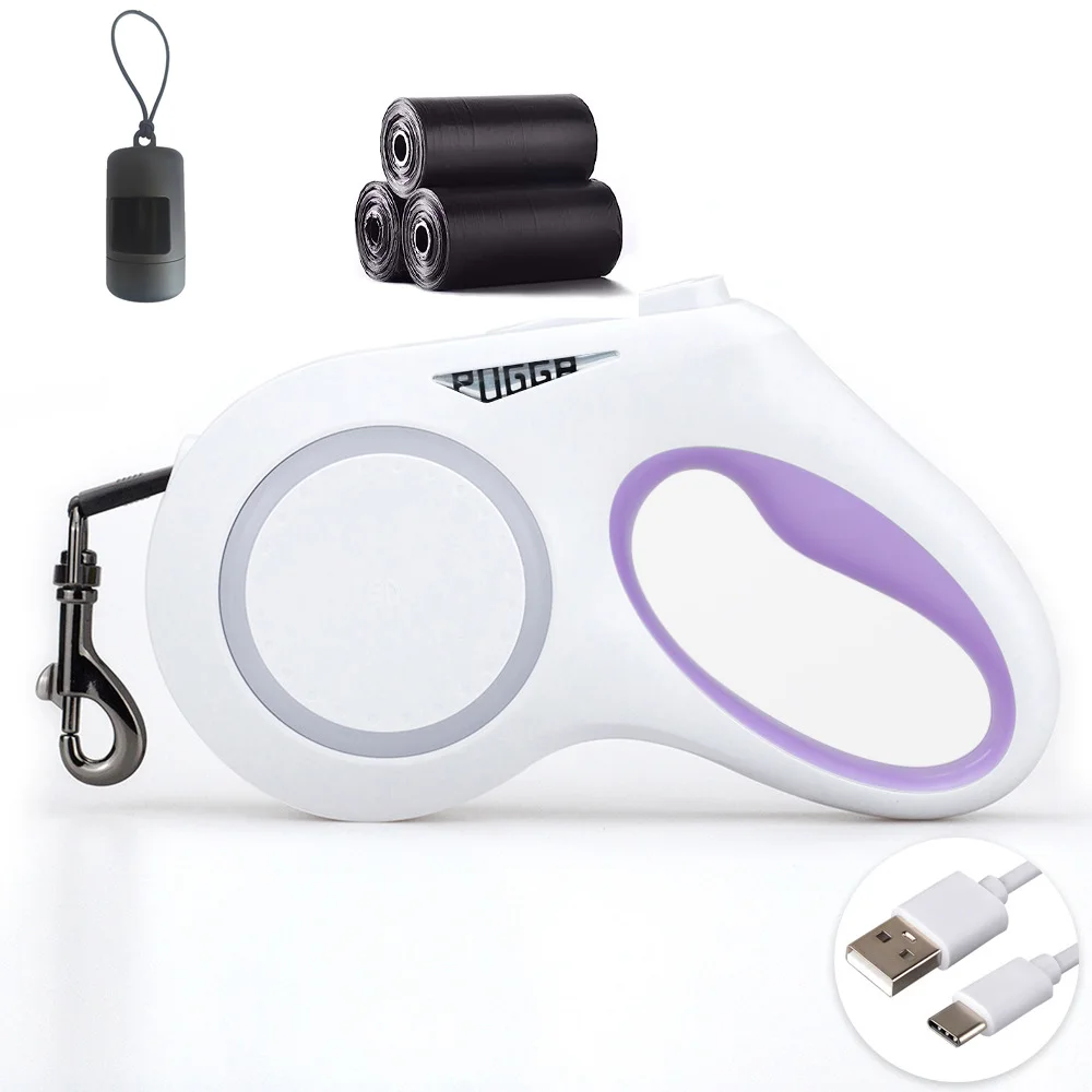 Retractable Dog Leash with Dispenser and Poop Bags, Heavy Duty Reflective Pet Leash for Small Medium and Large Dogs, 16.5ft
Retractable Dog Leash with Dispenser and Poop Bags, Heavy Duty Reflective Pet Leash for Small Medium and Large Dogs, 16.5ft