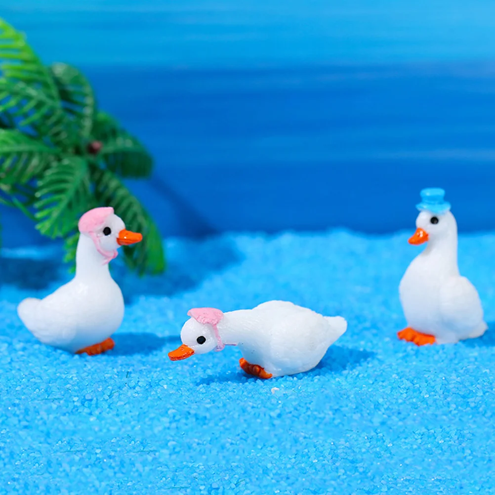 3Pcs Simulation Swan Statues Miniature Garden Decor DIY Ornament Smooth Fine Lines Artistic Beauty Mini Resin Swan Decors
3Pcs Simulation Swan Statues Miniature Garden Decor DIY Ornament Smooth Fine Lines Artistic Beauty Mini Resin Swan Decors
