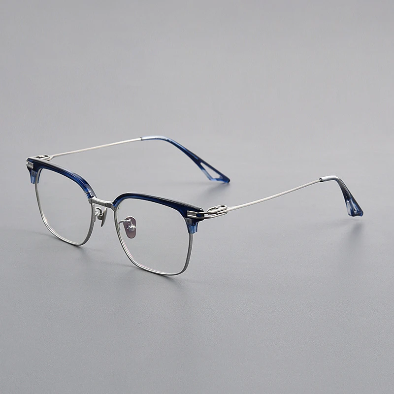Pure Titanium Half Frame Business Eyeglasses Frames Anti-blue Light Reading Glasses Men's Prescription Myopia Glasses Black Gold
Pure Titanium Half Frame Business Eyeglasses Frames Anti-blue Light Reading Glasses Men's Prescription Myopia Glasses Black Gold