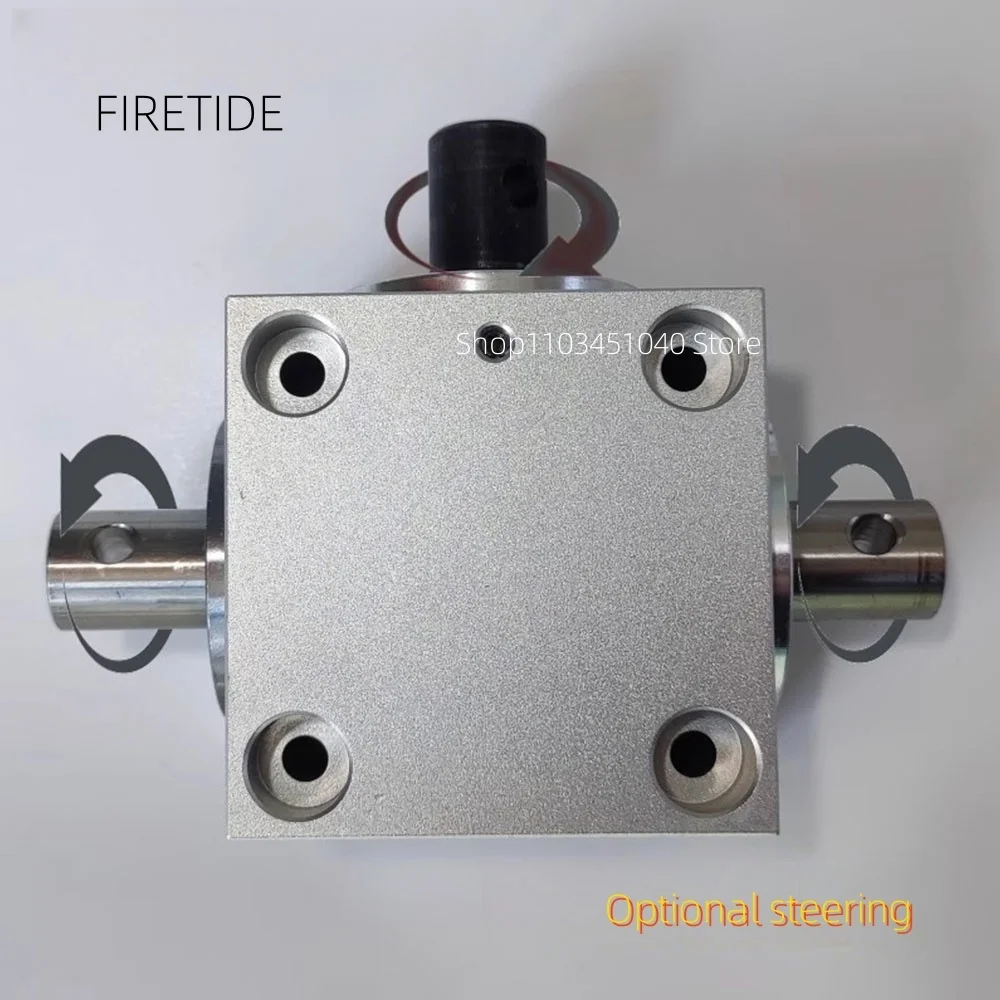 Horizontal right angle steering gear 90 degree commutator side installation 1.5 module 20 tooth hard tooth surface gearbox
Horizontal right angle steering gear 90 degree commutator side installation 1.5 module 20 tooth hard tooth surface gearbox