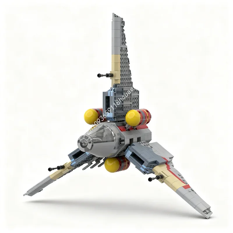 842pcs MOC Star Battle KSE Morningstar C Starfighter Model Building Blocks Architecture Toys Festival Gifts Brick
842pcs MOC Star Battle KSE Morningstar C Starfighter Model Building Blocks Architecture Toys Festival Gifts Brick
