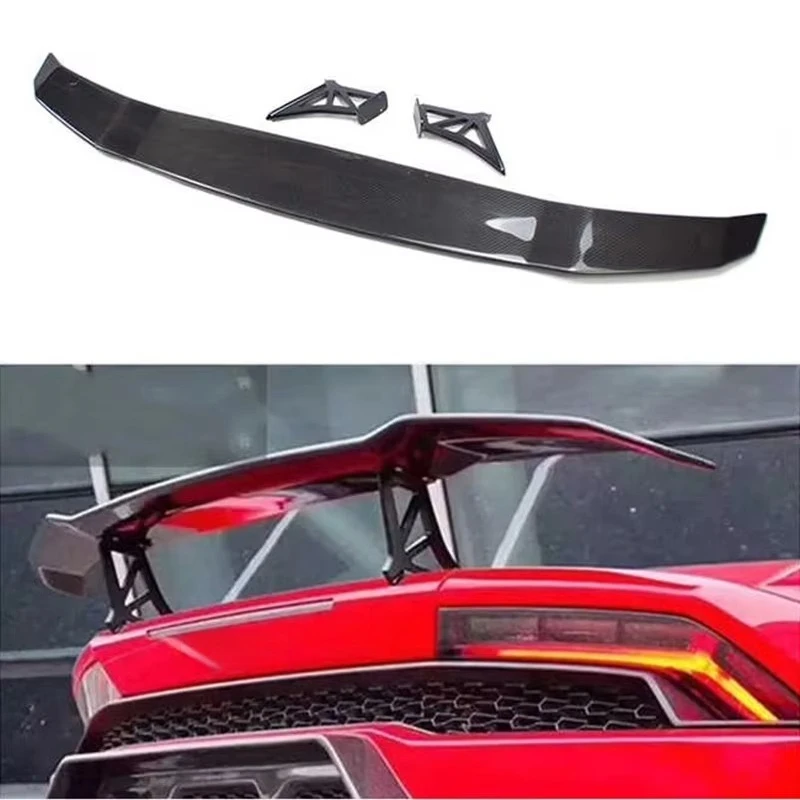LP610 LP580 Сухой комплект кузова из углеродного волокна Автомобильные аксессуары V-образный задний спойлер Заднее крыло для Lamborghini Huracan LP610 LP580 
LP610 LP580 Сухой комплект кузова из углеродного волокна Автомобильные аксессуары V-образный задний спойлер Заднее крыло для Lamborghini Huracan LP610 LP580