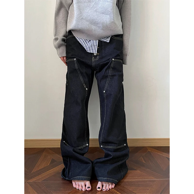 Y2K Американская мода Хип-хоп Джокер Негабаритные джинсы Женские уличные новые широкие брюки с распродажей для горячей мытья полов Свободные джинсы унисекс
Y2K Американская мода Хип-хоп Джокер Негабаритные джинсы Женские уличные новые широкие брюки с распродажей для горячей мытья полов Свободные джинсы унисекс