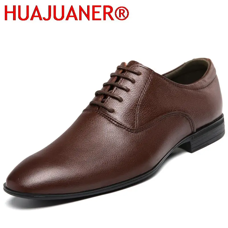 Genuine Leather Men Shoes High Quality Lace-up Formal Mens Oxfords Italian Male Business Wedding Shoes Man Black Plus Size 37-50
Genuine Leather Men Shoes High Quality Lace-up Formal Mens Oxfords Italian Male Business Wedding Shoes Man Black Plus Size 37-50