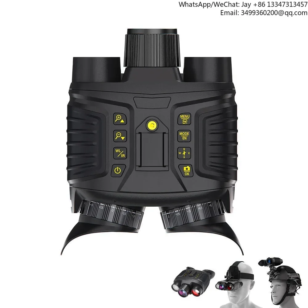 NV8360 Full-Color Night Vision Goggles 3-inch 480RGB*854 TFT Inner Screen 4K Resolution With Built-in One-click Compass
NV8360 Full-Color Night Vision Goggles 3-inch 480RGB*854 TFT Inner Screen 4K Resolution With Built-in One-click Compass