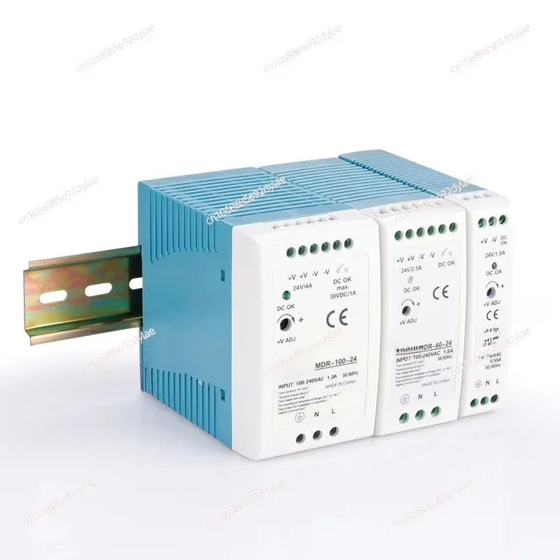MDR5V/12V/24V/48V rail mounted 2A/3A/4A switching power supply 10/20/40/60/100 module
MDR5V/12V/24V/48V rail mounted 2A/3A/4A switching power supply 10/20/40/60/100 module