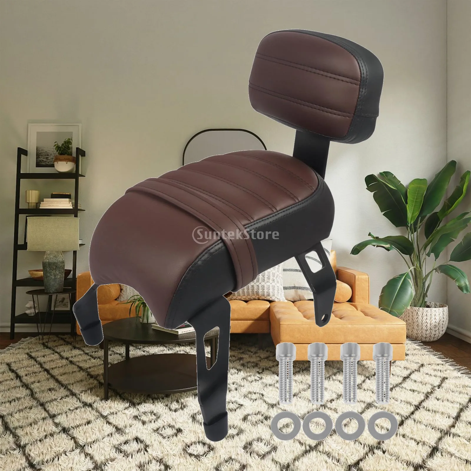 Motorbike Seat Cushion PU Leather Sponge Rear Passenger Support Pad Cover for Outdoor Cycling Upgrade
Motorbike Seat Cushion PU Leather Sponge Rear Passenger Support Pad Cover for Outdoor Cycling Upgrade