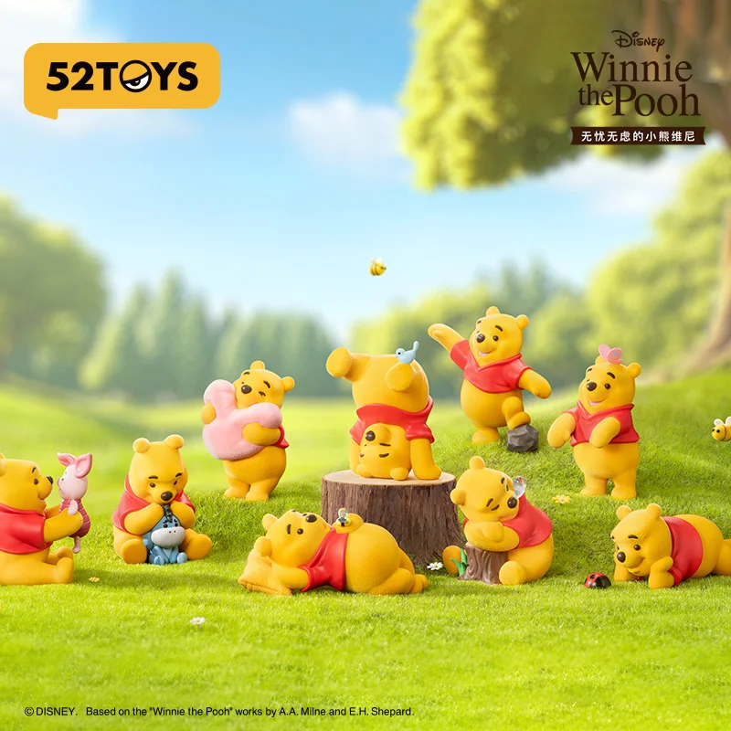 52TOYS DiSNEY Winnie The Pooh Series слепая коробка Guess Bag Mystery Box игрушки куклы милые аниме фигурки настольные украшения коллекция
52TOYS DiSNEY Winnie The Pooh Series слепая коробка Guess Bag Mystery Box игрушки куклы милые аниме фигурки настольные украшения коллекция