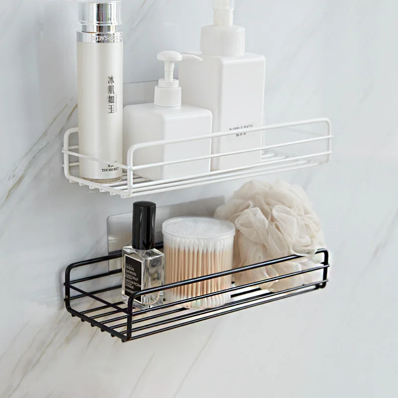 Iron Art Bathroom Storage Rack Wall-Mounted Bathroom Storage Rack Square No-Drill Seamless Organizer Storage Rack
Iron Art Bathroom Storage Rack Wall-Mounted Bathroom Storage Rack Square No-Drill Seamless Organizer Storage Rack
