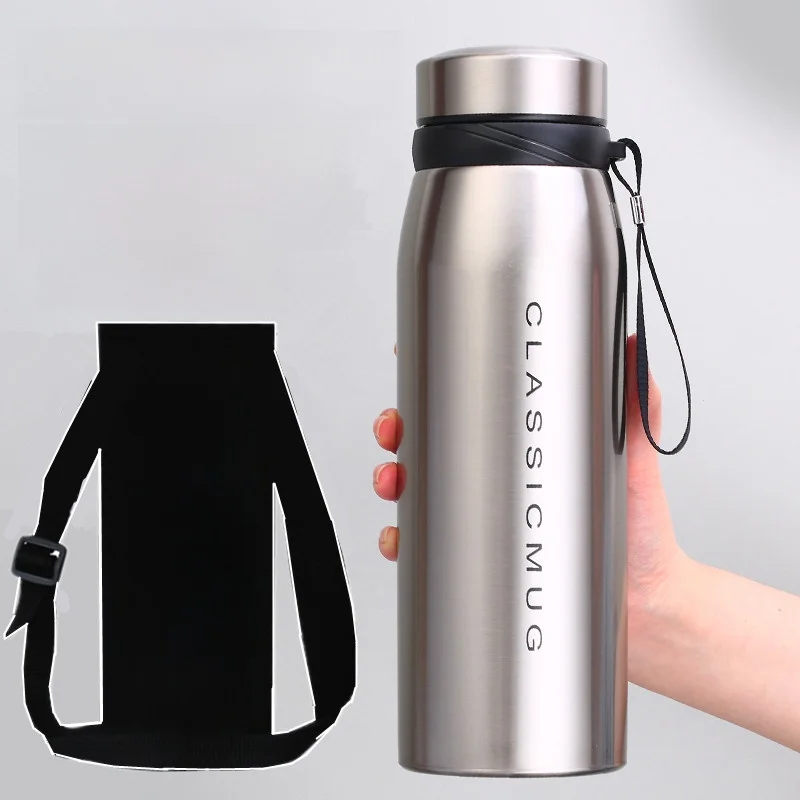 Large Capacity 304 Stainless Steel Water Bottle Portable Outdoor Sports Cup for Men Car Travel Insulated Thermos Beverage Cup
Large Capacity 304 Stainless Steel Water Bottle Portable Outdoor Sports Cup for Men Car Travel Insulated Thermos Beverage Cup