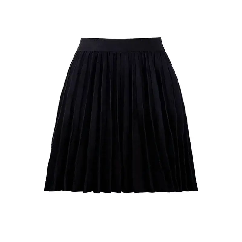 Fashionable Knitted Pleated Skirt Women's A-Line Midi Skirt Summer New Arrival Midi Length Half Body Skirt Ladies' Skirt
Fashionable Knitted Pleated Skirt Women's A-Line Midi Skirt Summer New Arrival Midi Length Half Body Skirt Ladies' Skirt