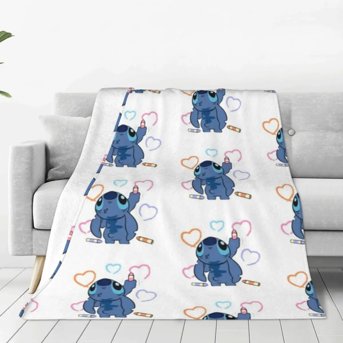 Stitch Plush Flannel Blanket - Warm and Snuggly Fleece Throw for Couch, Bed, and Camping Adventures Any Time of Year
Stitch Plush Flannel Blanket - Warm and Snuggly Fleece Throw for Couch, Bed, and Camping Adventures Any Time of Year