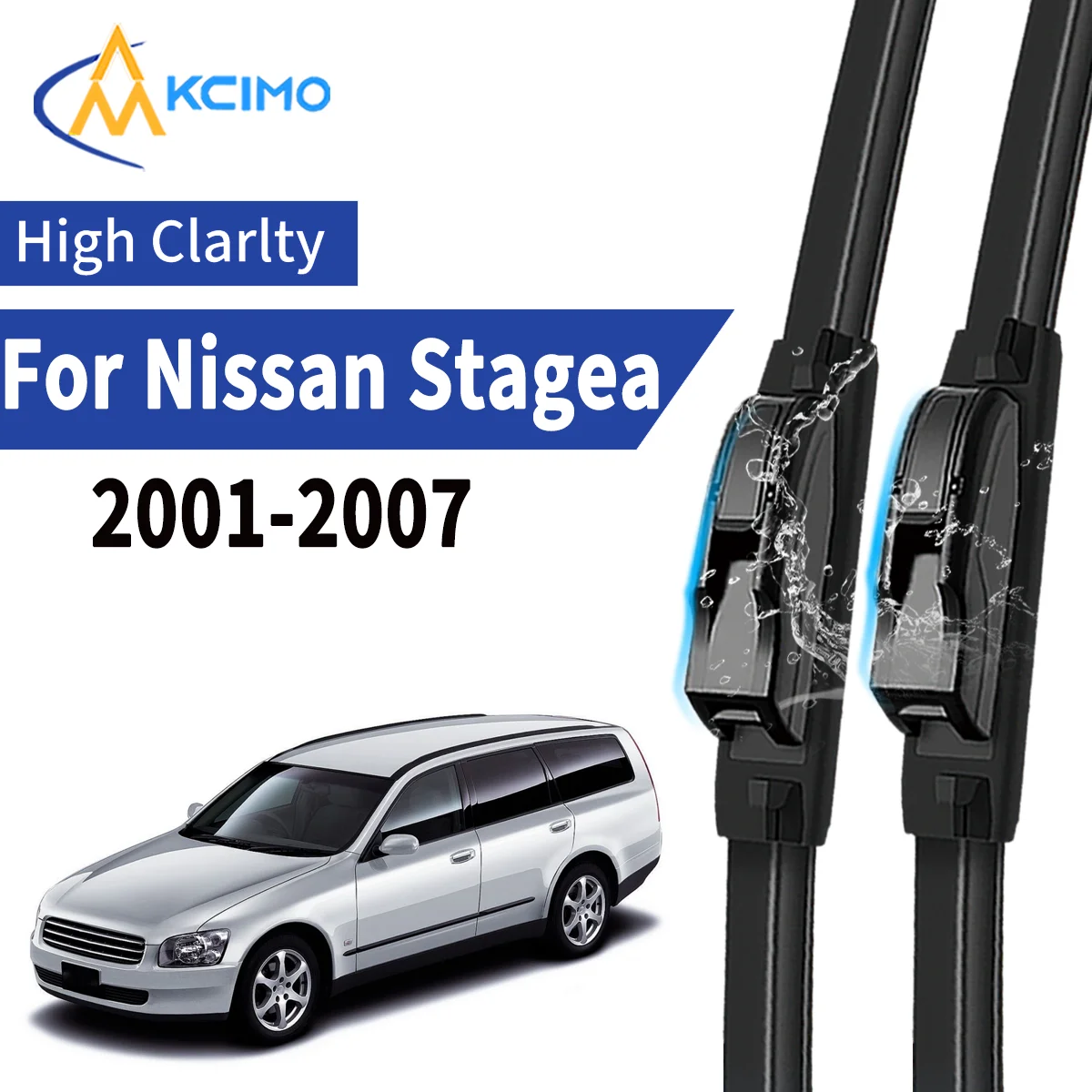 2pcs Car Front Wiper Blades For Nissan Stagea 2001-2007 Windscreen Windshield Wipers Silent Rubber Auto Accessories Replacemen
2pcs Car Front Wiper Blades For Nissan Stagea 2001-2007 Windscreen Windshield Wipers Silent Rubber Auto Accessories Replacemen