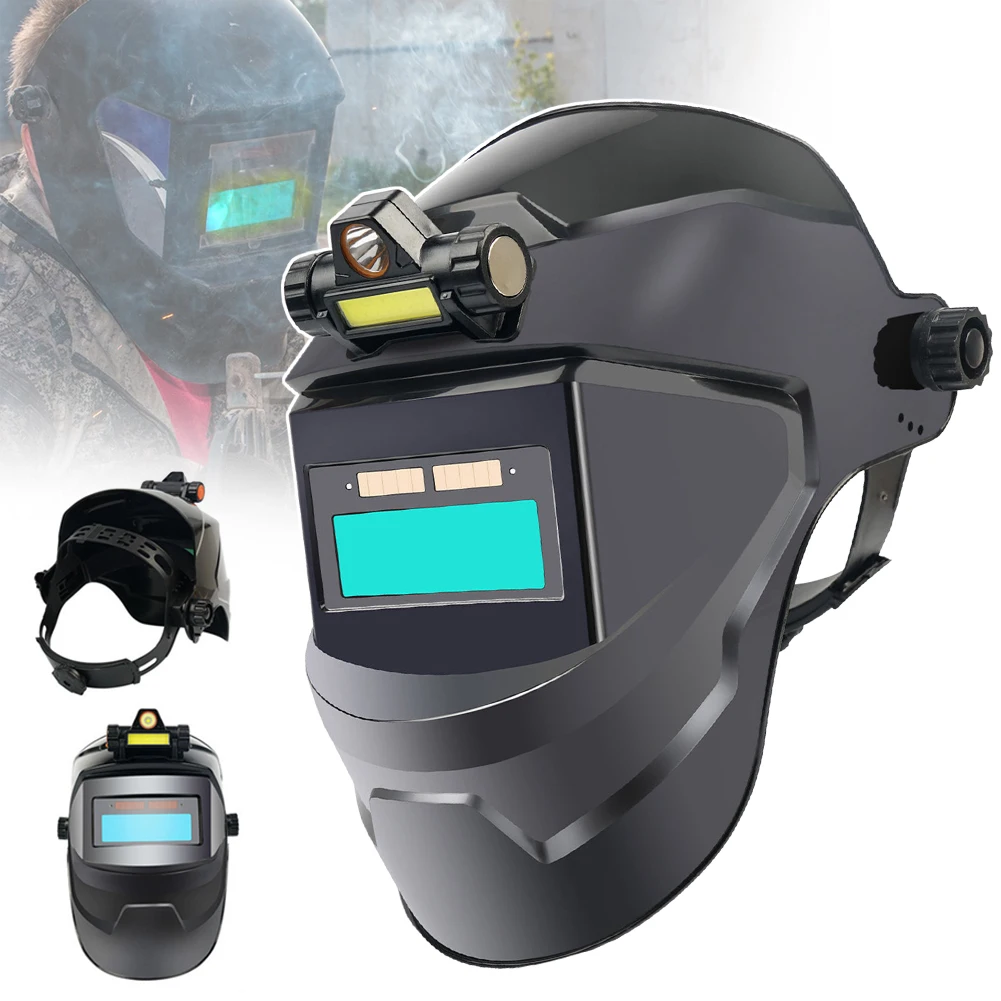 Solar Rechargeable Welding Mask Light Shielding Low-Profile Welding Mask Splashproof Welding Protector Welding Accessories
Solar Rechargeable Welding Mask Light Shielding Low-Profile Welding Mask Splashproof Welding Protector Welding Accessories