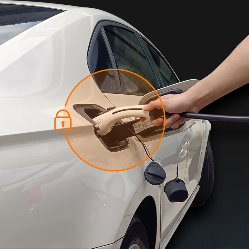 16A/32A Electric Car Charger 3KW/7KW Electric Charging Gun Touch 5 Meters Convenient Charging Pile GB 7-hole Charging Head
16A/32A Electric Car Charger 3KW/7KW Electric Charging Gun Touch 5 Meters Convenient Charging Pile GB 7-hole Charging Head