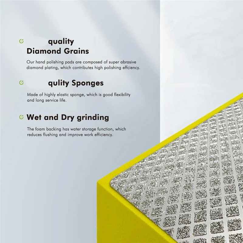 BAAG-Diamond Polishing Pads, Diamond Sand Blocks For Tiles, Marble And Metal, 60 , 100 , 200 , 400 , 600 , 1000
BAAG-Diamond Polishing Pads, Diamond Sand Blocks For Tiles, Marble And Metal, 60 , 100 , 200 , 400 , 600 , 1000