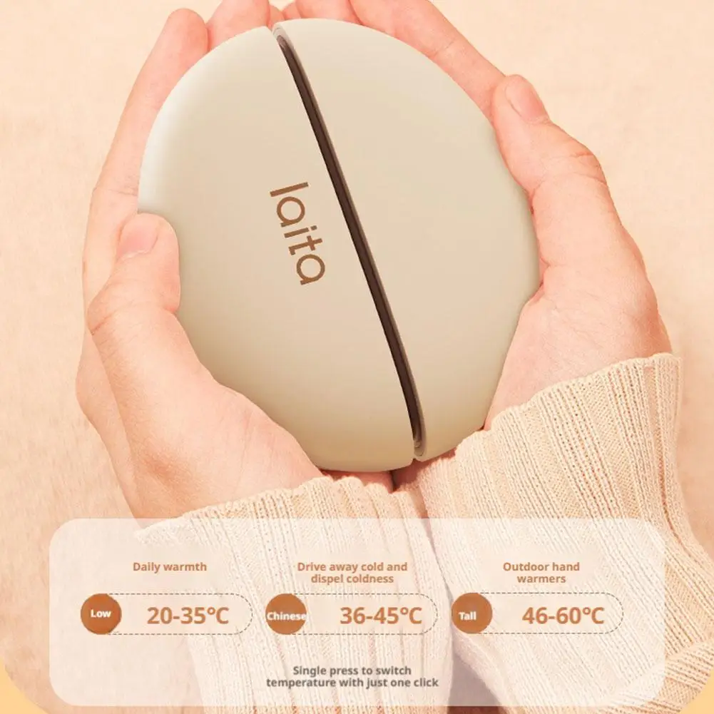 Mini Portable Rechargeable Hand Warmers Detachable Quick Heats Up For Easy Sharing Constant Temperature Magnetic Hand Warmer
Mini Portable Rechargeable Hand Warmers Detachable Quick Heats Up For Easy Sharing Constant Temperature Magnetic Hand Warmer