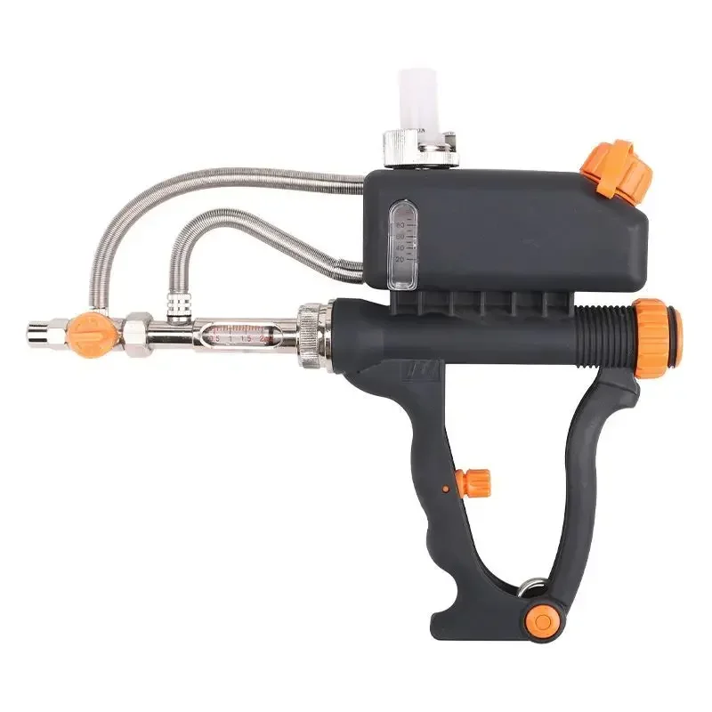 Fully enclosed bovine and sheep brucellosis irrigator multifunctional injection gun veterinary syringe 2ml adjustable dosage B
Fully enclosed bovine and sheep brucellosis irrigator multifunctional injection gun veterinary syringe 2ml adjustable dosage B