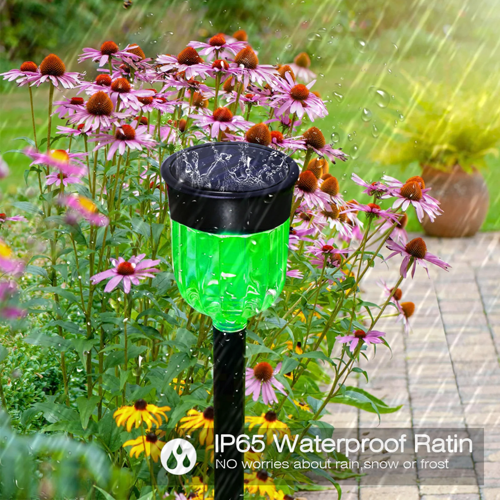 ZK30 Solar Pathway Lights Waterproof Colorful Lighting Auto On Off Solar Stake Lights Solar Powered Outdoor Pathway Garden Light
ZK30 Solar Pathway Lights Waterproof Colorful Lighting Auto On Off Solar Stake Lights Solar Powered Outdoor Pathway Garden Light
