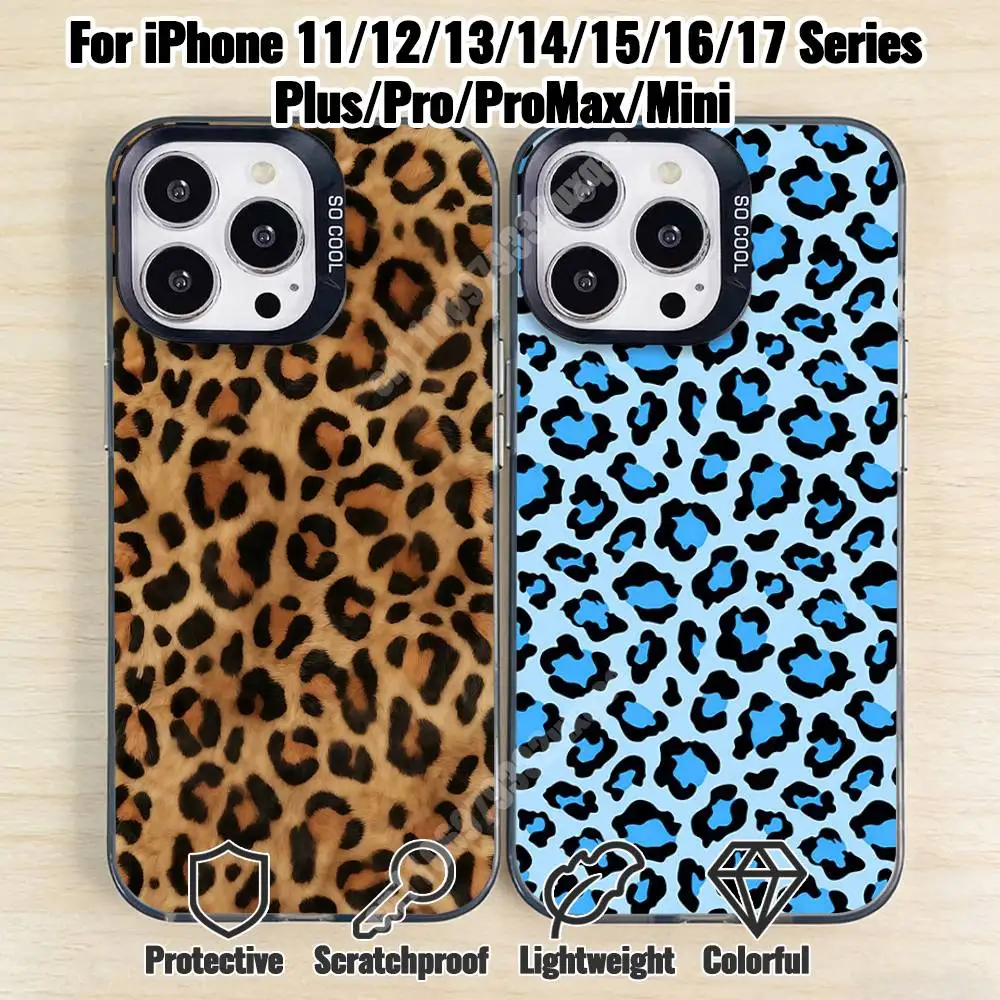 Leopard Print Spots Pattern Phone Case for iPhone 17 16 15 Pro Plus 14 13 Max Mini 12 11 X XS Air TPU Bumper
Leopard Print Spots Pattern Phone Case for iPhone 17 16 15 Pro Plus 14 13 Max Mini 12 11 X XS Air TPU Bumper