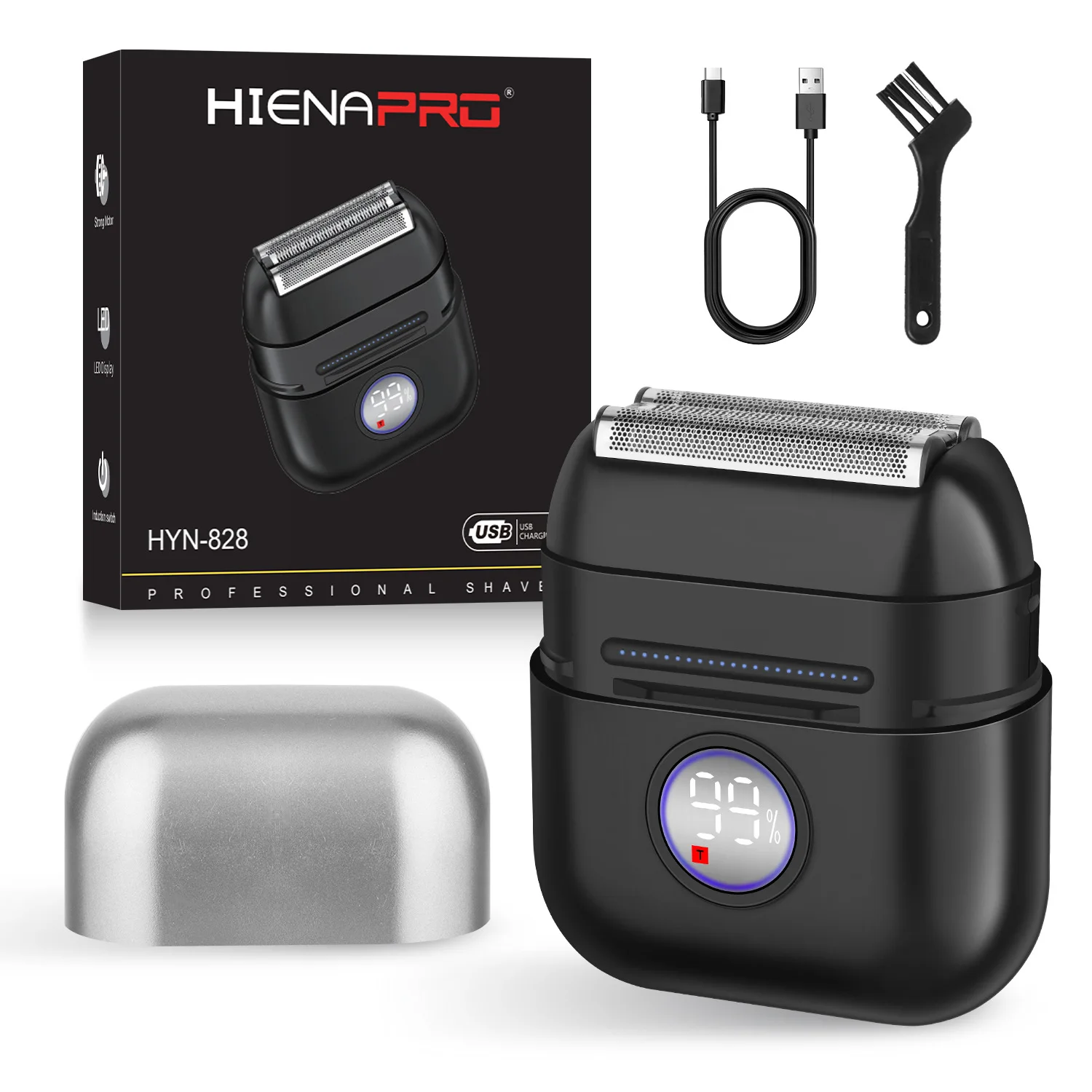 Новая портативная бритва HIENA с цифровым дисплеем, 3 лезвия, для мужчин, профессиональный триммер для волос и бороды
Новая портативная бритва HIENA с цифровым дисплеем, 3 лезвия, для мужчин, профессиональный триммер для волос и бороды
