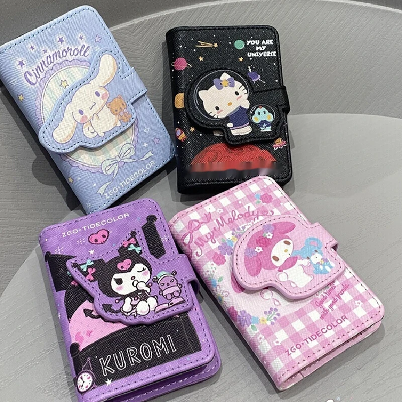 Fashions Anime Figures Card Bag Kawaii Cartoon Kuromi Melody Photo Credit Card Id Card Multifunctional Storage Bag Gifts
Fashions Anime Figures Card Bag Kawaii Cartoon Kuromi Melody Photo Credit Card Id Card Multifunctional Storage Bag Gifts