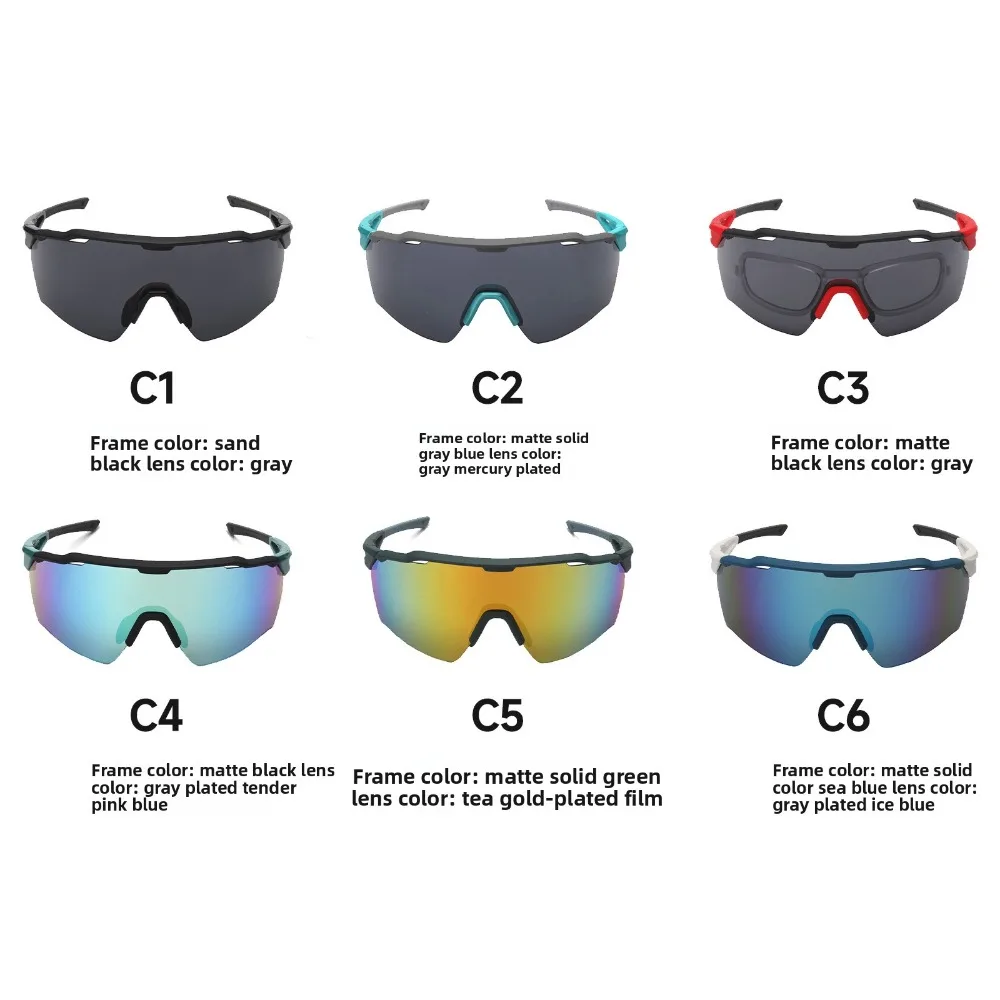 Road bike cycling glasses half frame outdoor sun protection sand protection sports sunglasses
Road bike cycling glasses half frame outdoor sun protection sand protection sports sunglasses