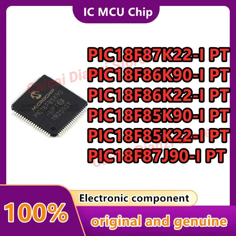 PIC18F87K22 PIC18F86K90 PIC18F86K22 PIC18F85K90 PIC18F85K22 PIC18F87J90-I/PT Brand new original genuine 1PCS/LOT
PIC18F87K22 PIC18F86K90 PIC18F86K22 PIC18F85K90 PIC18F85K22 PIC18F87J90-I/PT Brand new original genuine 1PCS/LOT