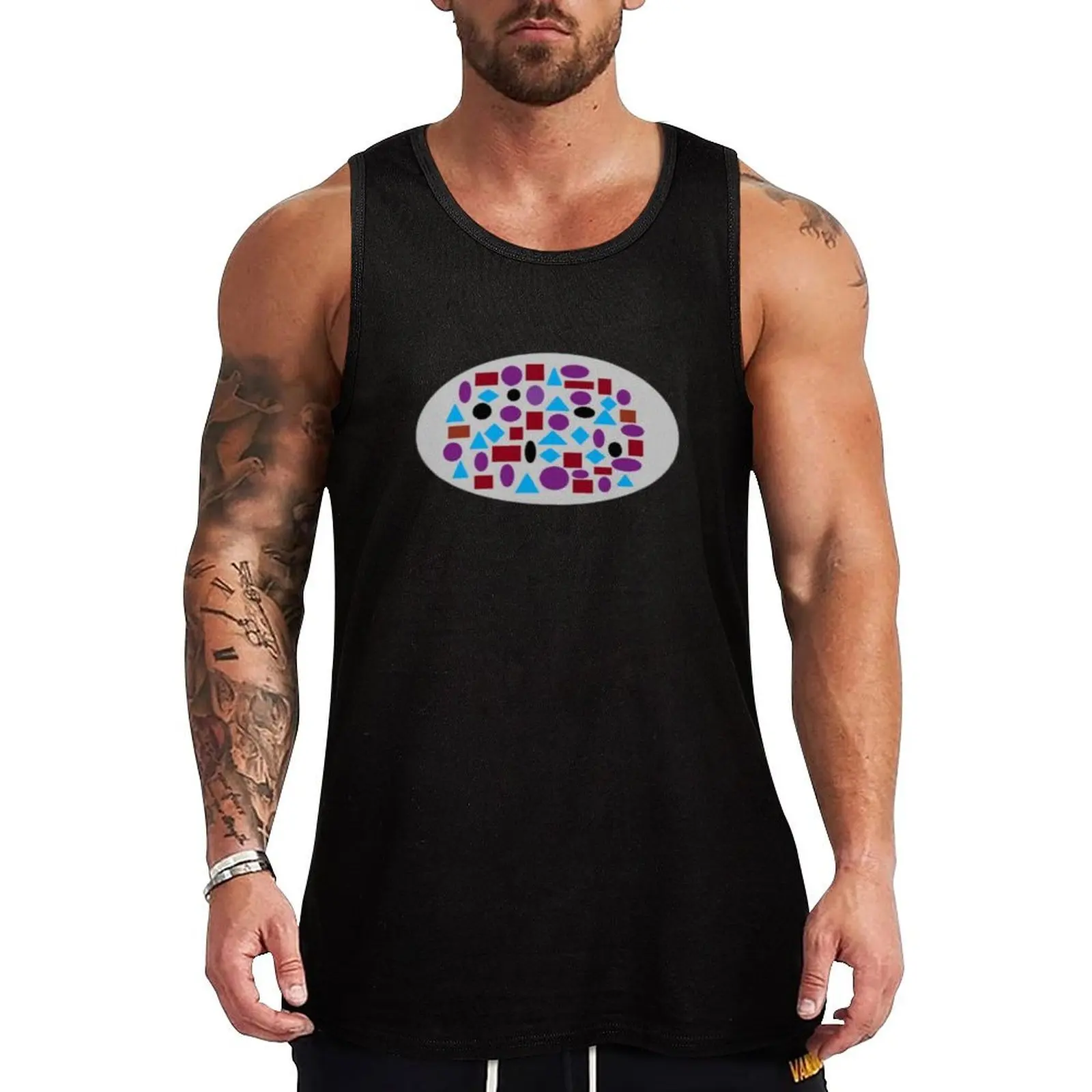 Shapes of Art underthemighty Collection Tank Top Men gym sportswear gym shirt man sleeveless shirts
Shapes of Art underthemighty Collection Tank Top Men gym sportswear gym shirt man sleeveless shirts