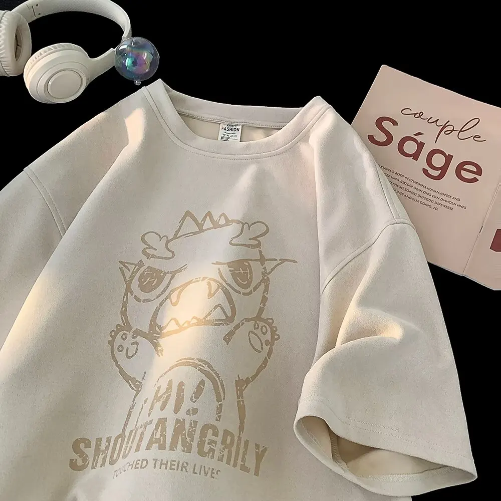 Высококачественная замшевая футболка унисекс: летняя, тонкая, модная, легкая, дышащая, с защитой от УФ-излучения
Высококачественная замшевая футболка унисекс: летняя, тонкая, модная, легкая, дышащая, с защитой от УФ-излучения