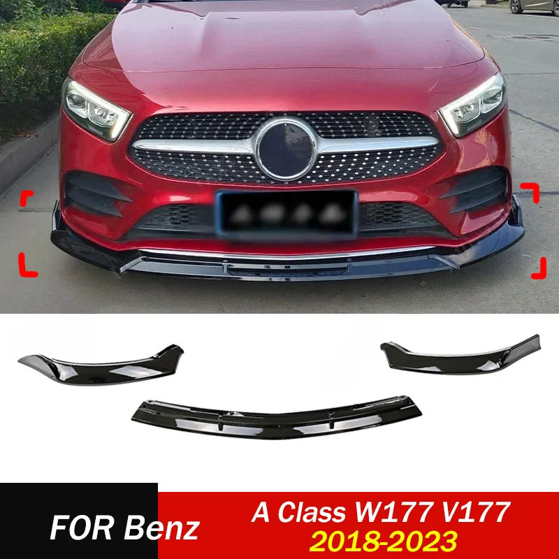 Front Lip Bumper Blade Guard Protector Cover for Mercedes Benz A Class W177 V177 2018-2023 Front Lower Spoiler Spoiler Diffuser
Front Lip Bumper Blade Guard Protector Cover for Mercedes Benz A Class W177 V177 2018-2023 Front Lower Spoiler Spoiler Diffuser