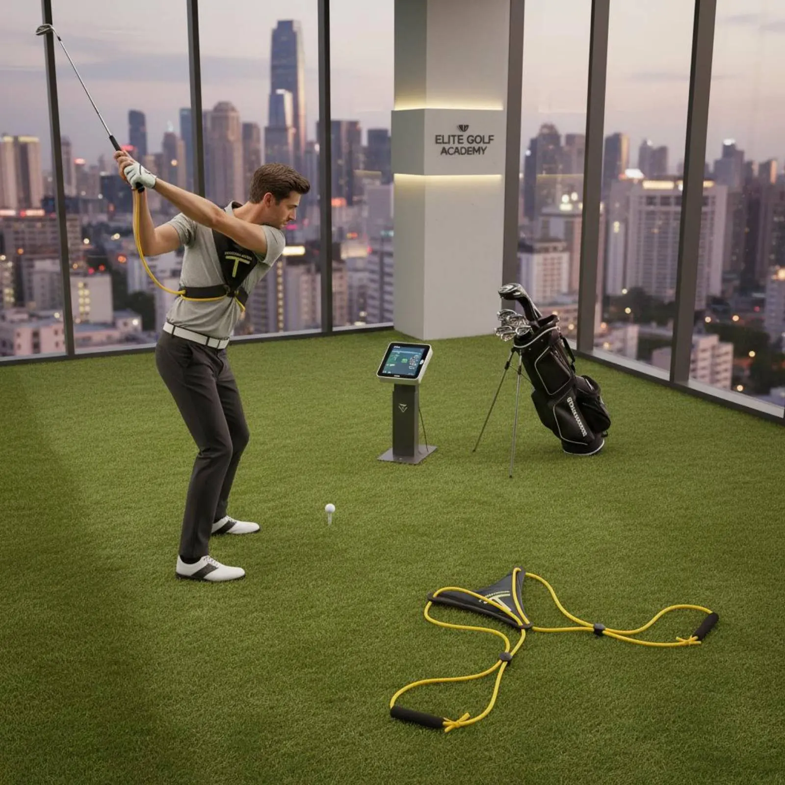 Golf Swing Guide Lightweight Swing Posture Corrector Golf Training Aid Beginner Friendly Sports Gear Instant Feedback
Golf Swing Guide Lightweight Swing Posture Corrector Golf Training Aid Beginner Friendly Sports Gear Instant Feedback