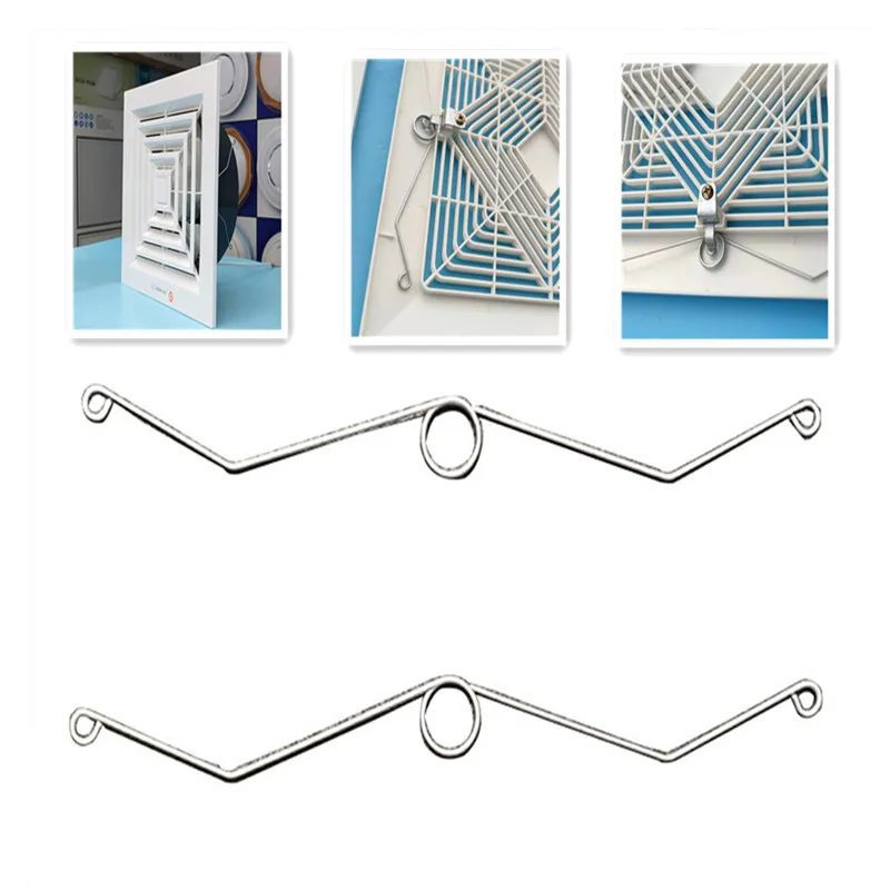 4PCS Ceiling Exhaust Fan Spring buckle duct ventilation fan universal ceiling cover accessories torsion spring
4PCS Ceiling Exhaust Fan Spring buckle duct ventilation fan universal ceiling cover accessories torsion spring