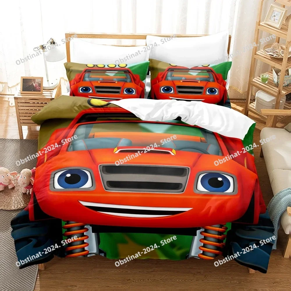 08 Bedding Set Cartoon Duvet Cover Printed Double Twin Full Queen King Adult Kid Bedclothes Quilt Cover Blaze N Monster Machines
08 Bedding Set Cartoon Duvet Cover Printed Double Twin Full Queen King Adult Kid Bedclothes Quilt Cover Blaze N Monster Machines