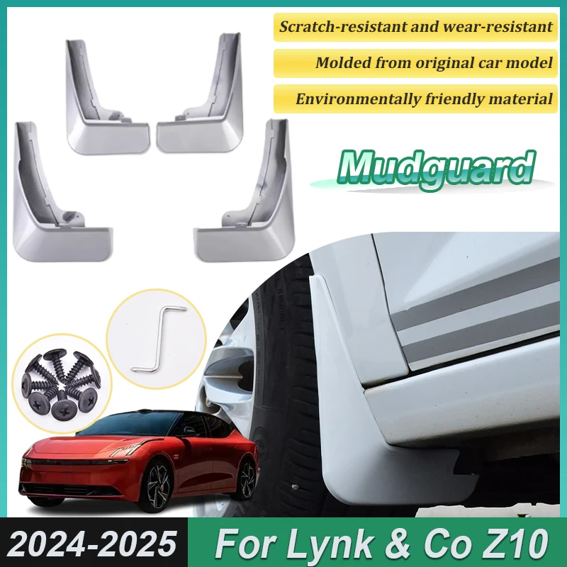 4PCS Painted For Lynk & Co Z10 Accessories E371 2025 2024 Front Muds Guards Rear Mud Flaps Wheels Fenders Flares Car Accessories
4PCS Painted For Lynk & Co Z10 Accessories E371 2025 2024 Front Muds Guards Rear Mud Flaps Wheels Fenders Flares Car Accessories